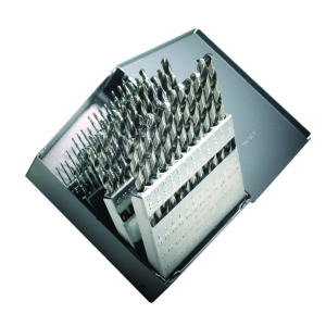 60 Piece Metal Cased Champion Blackgold Xgo Hss Wire Gauge 1 Thru 60 Drill Set